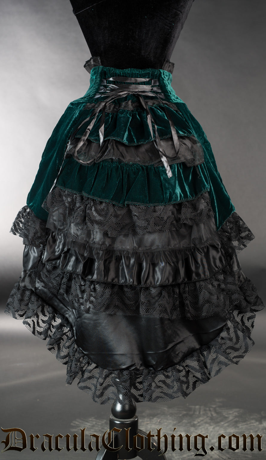 Green Velvet EGL Skirt