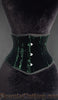 Green Velvet Waist Cincher