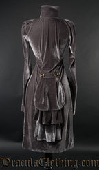 Grey Openbust Tailcoat