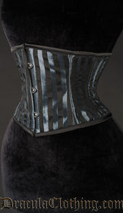 Grey Striped Waist Cincher