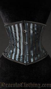 Grey Striped Waist Cincher