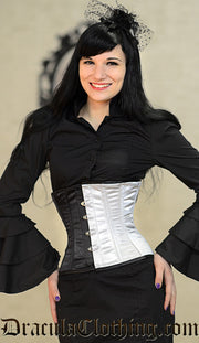 Half And Half Silver Corset