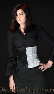 Half And Half Silver Corset