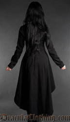 High Low Hoodie Coat