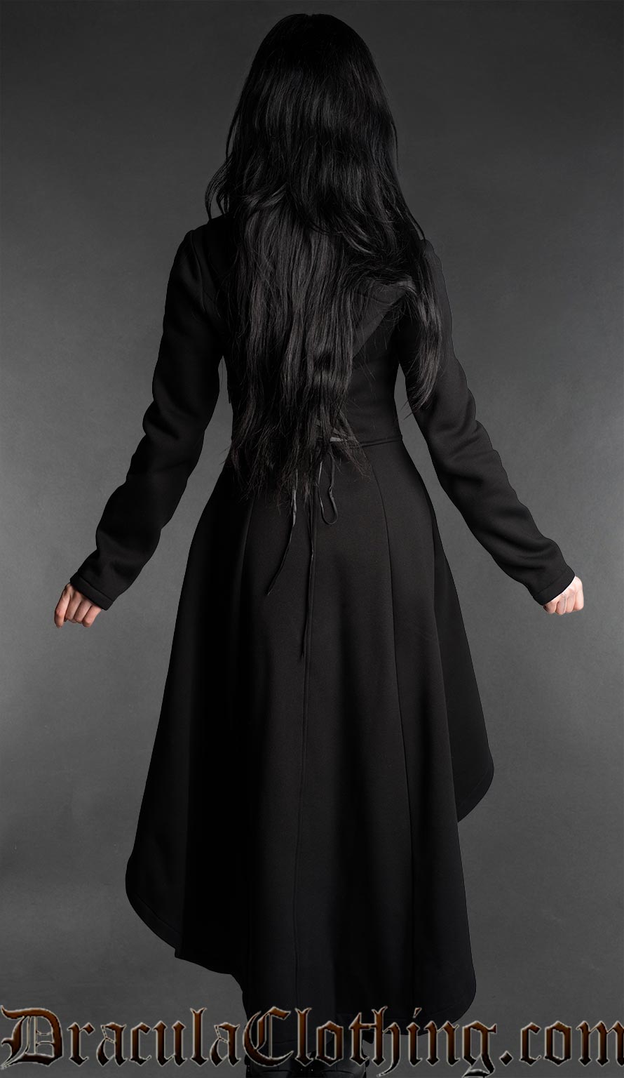 High Low Hoodie Coat