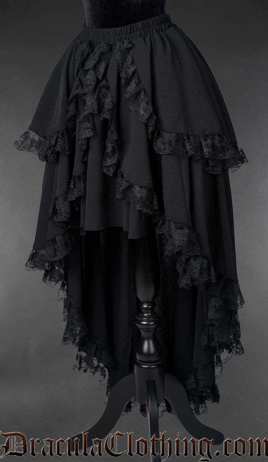 High Low Lyocell Skirt