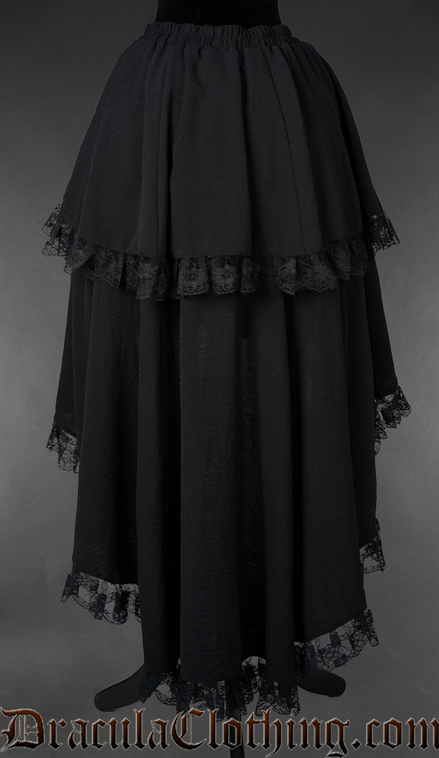 High Low Lyocell Skirt