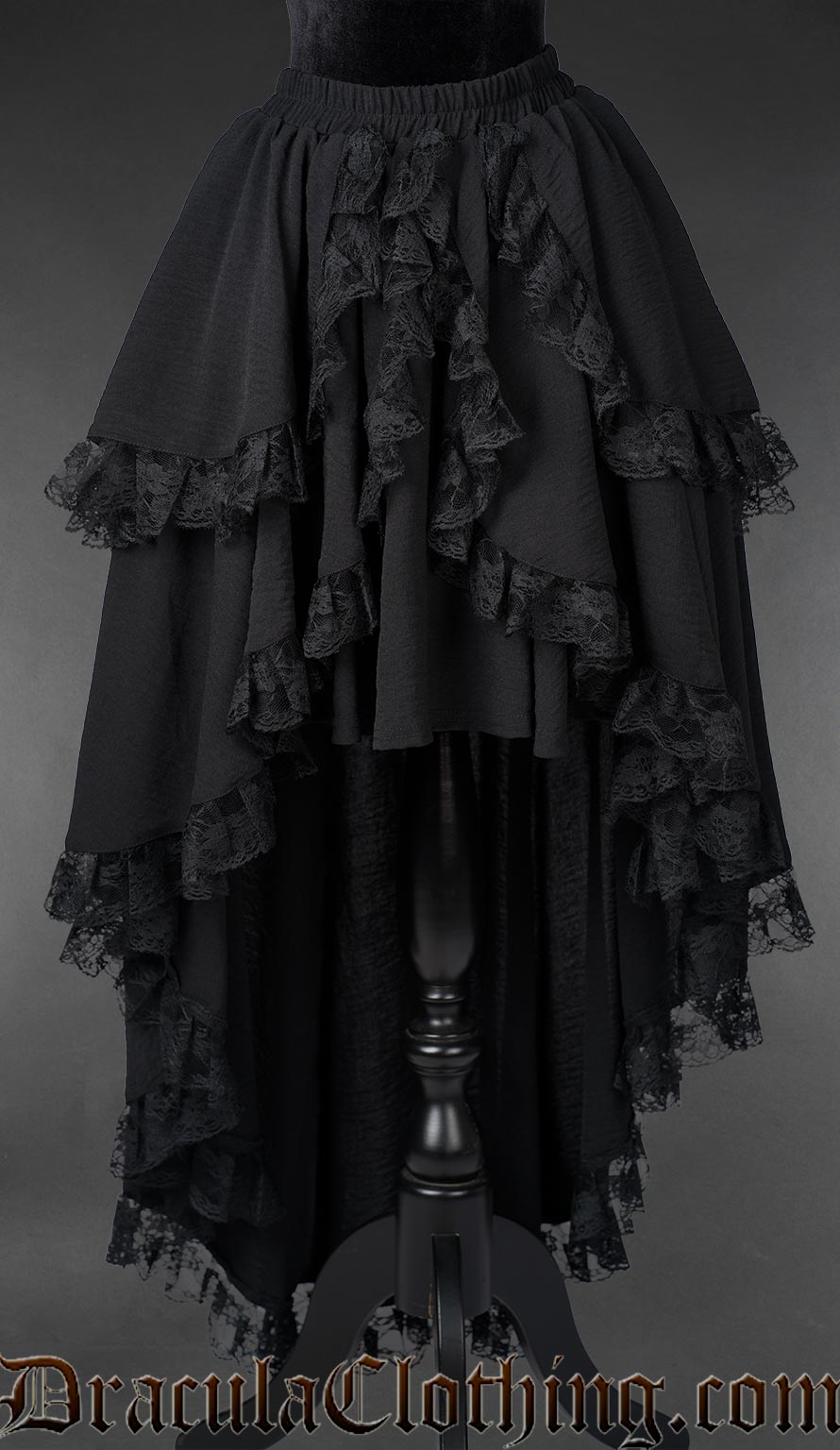 High Low Lyocell Skirt