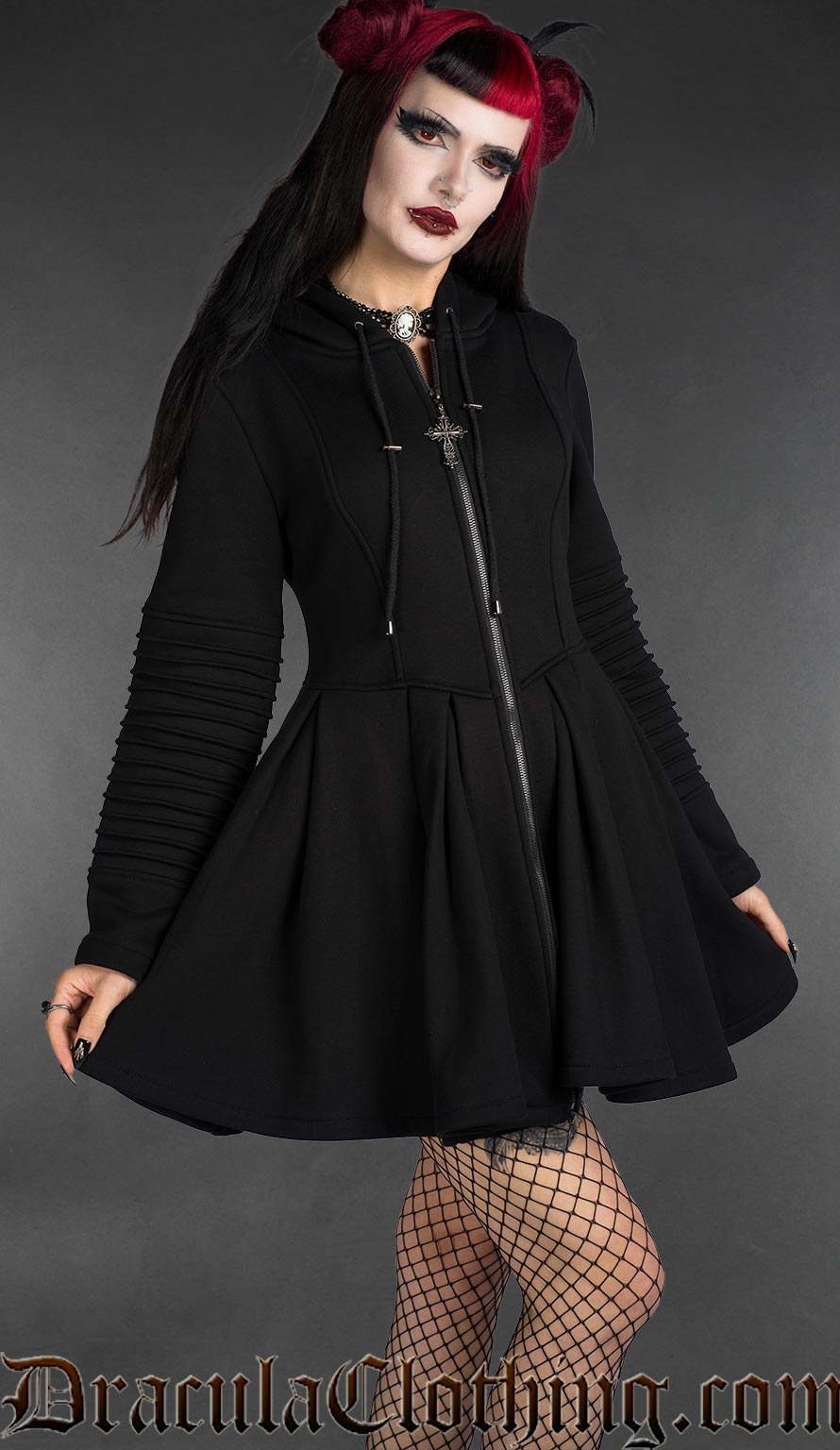 Hoodie Dress – DraculaClothing