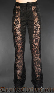 Lace Flare Pants