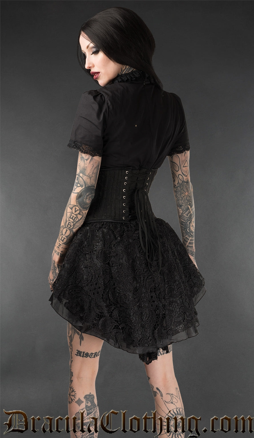 Lace Short Skirt