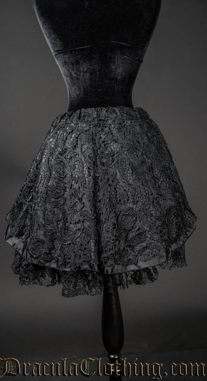 Lace Short Skirt