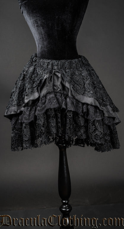 Lace Short Skirt