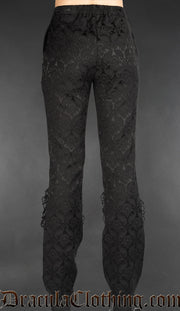 Lace Split Pants