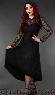 Lace Victorian Maxi Dress