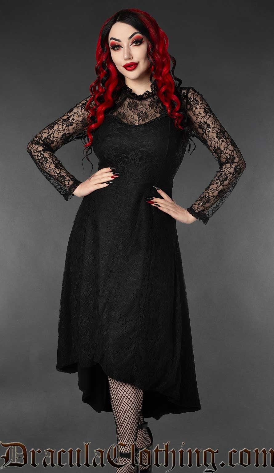Lace Victorian Maxi Dress