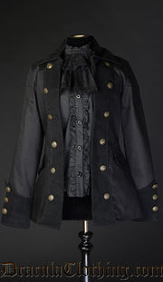 Black Female Pirate Jacket