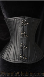 Leather Longline Clasp Corset