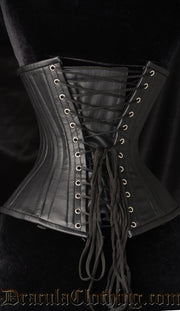 Leather Longline Clasp Corset