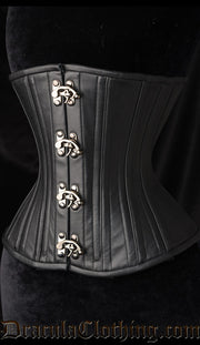 Leather Longline Clasp Corset