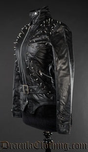 Spiked Leather Jacket