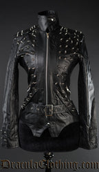 Spiked Leather Jacket