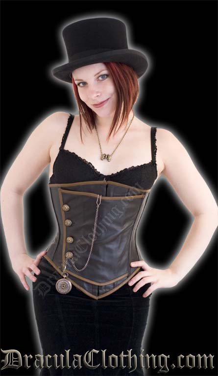 Leather Steampunk Officer