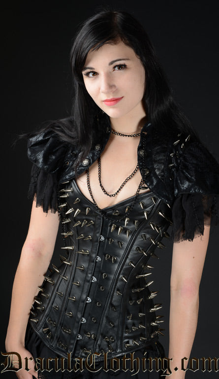 Leather Ultimate Spike Corset