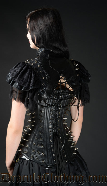 Leather Ultimate Spike Corset