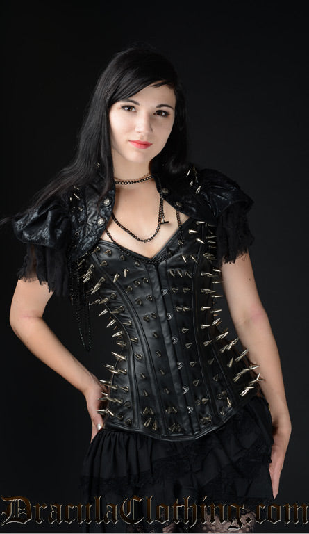 Leather Ultimate Spike Corset