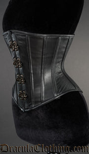 Classic Leather Clasp Corset