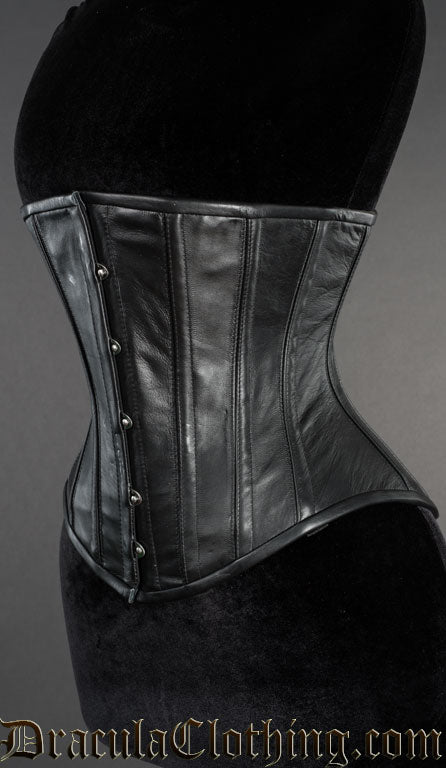 Classic Leather Underbust Corset