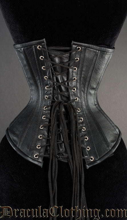 Classic Leather Underbust Corset