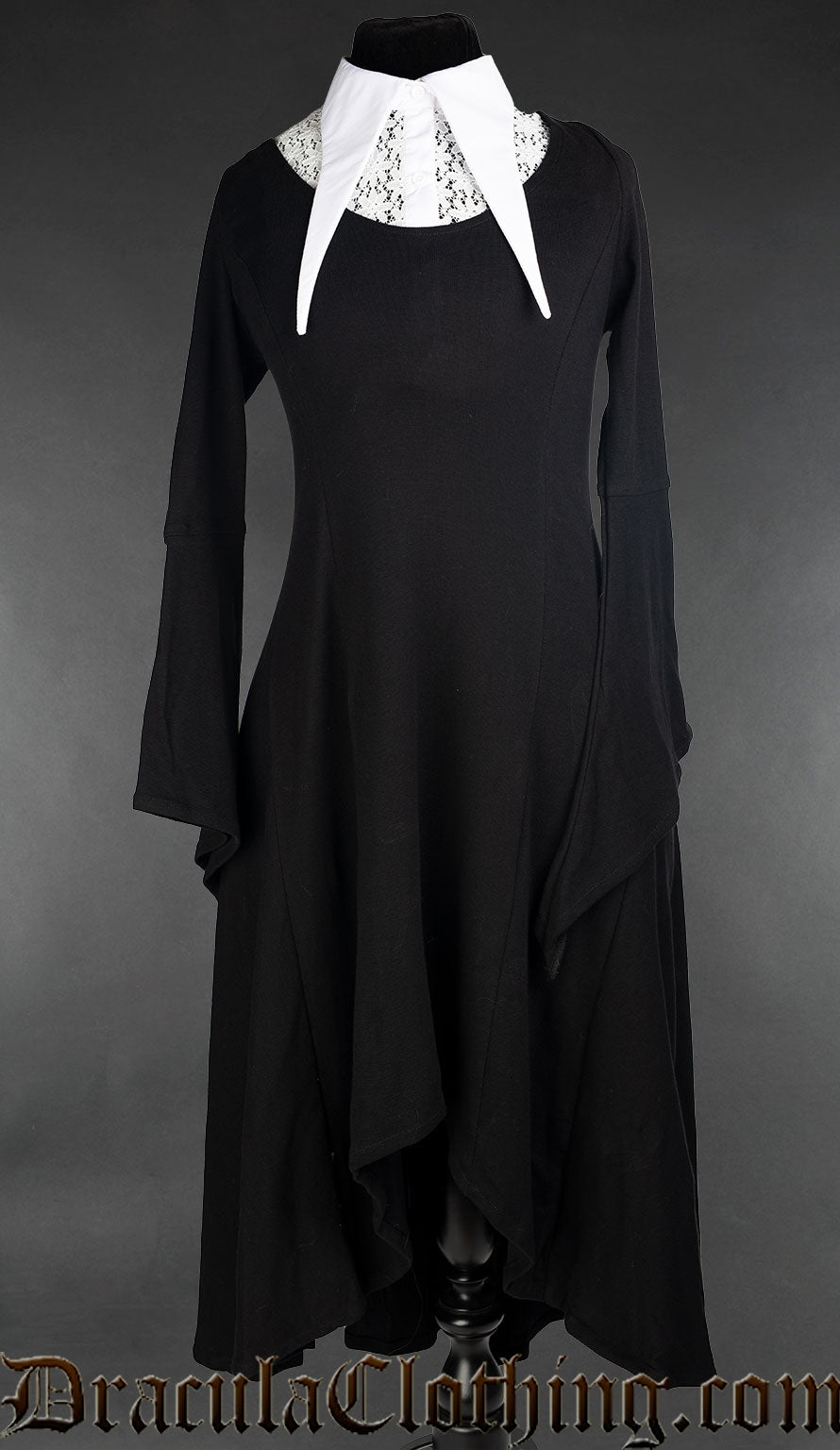 Long Bodycon Collar Dressa