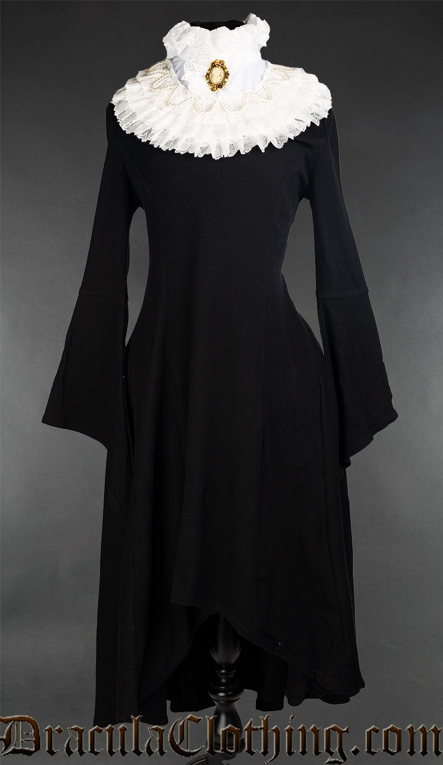 Long Bodycon Collar Dress