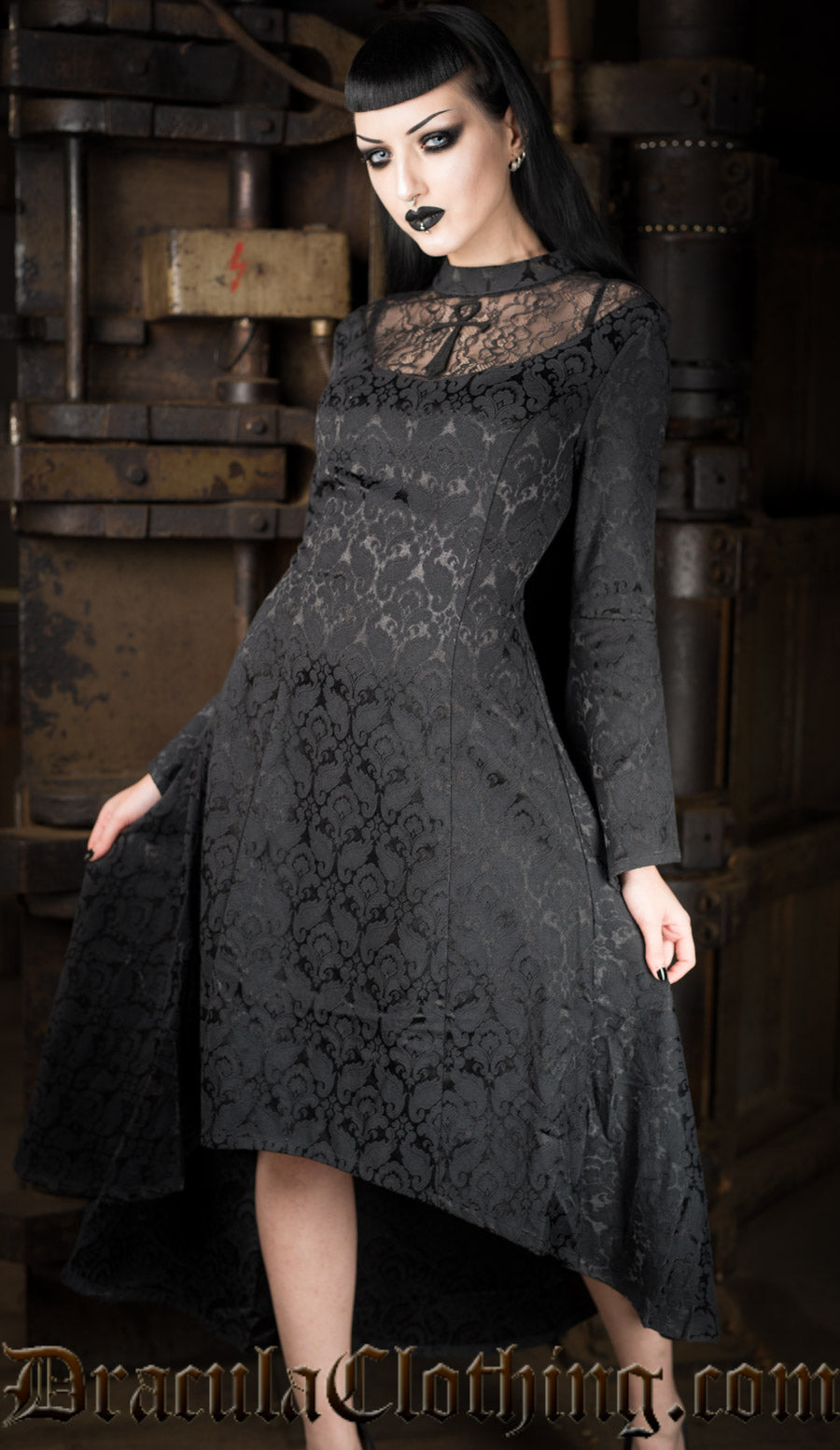 Long Brocade Ankh Dress