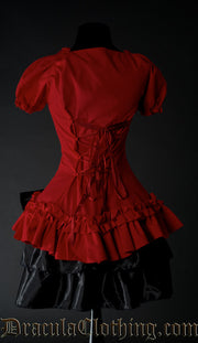 Lucretia Dress, red