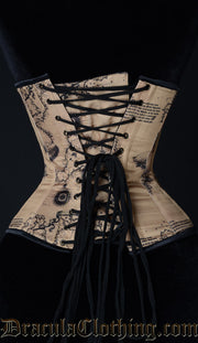 Map Clasp Corset