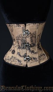 Map Clasp Corset