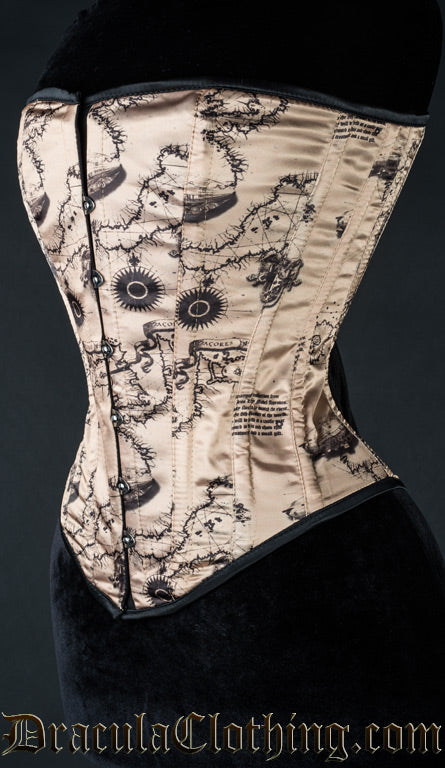 Map Overbust Corset 