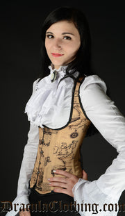 Map Shoulder Corset