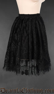 Nocturnal Lace Skirt