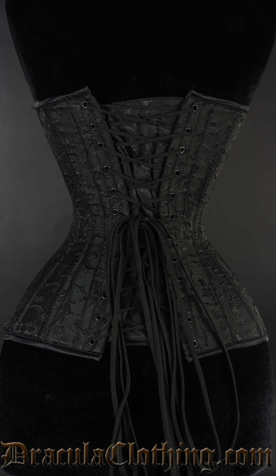 Onyx Extreme Waist Clasp Corset