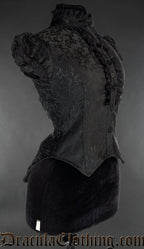 Onyx Short Sleeved Lace Blouse
