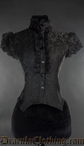 Onyx Short Sleeved Lace Blouse