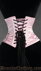 Pink Satin Waist Cincher