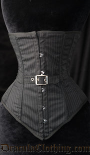 Pinstripe Belt Corset