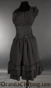 Pinstripe Gothabilly Dress