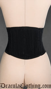 Pinstripe Laceless Corset