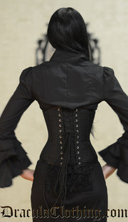 Pinstripe Waspie Corset